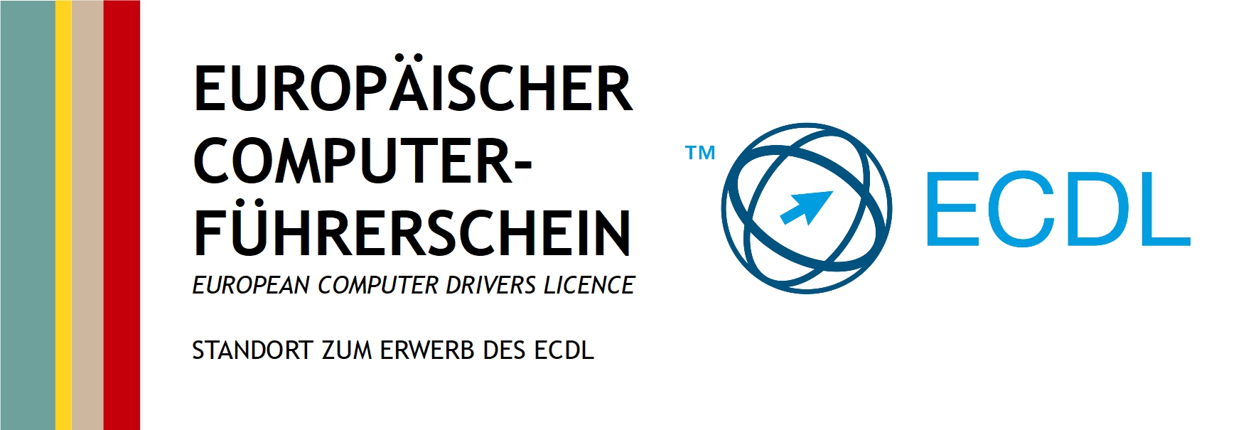 Logo des europäischen Computer Führerscheins