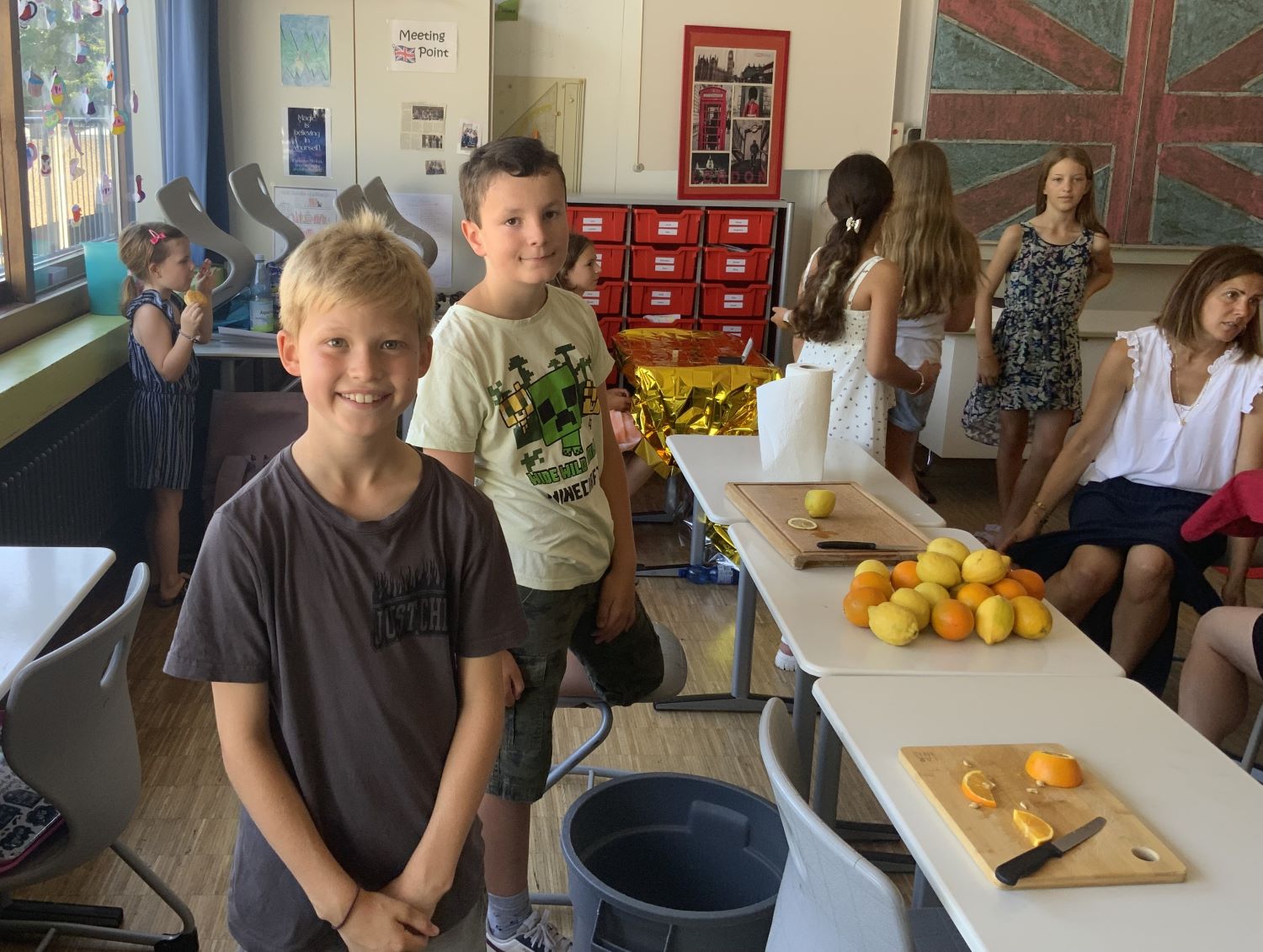 Schulfest 2024 England Limonade 5b