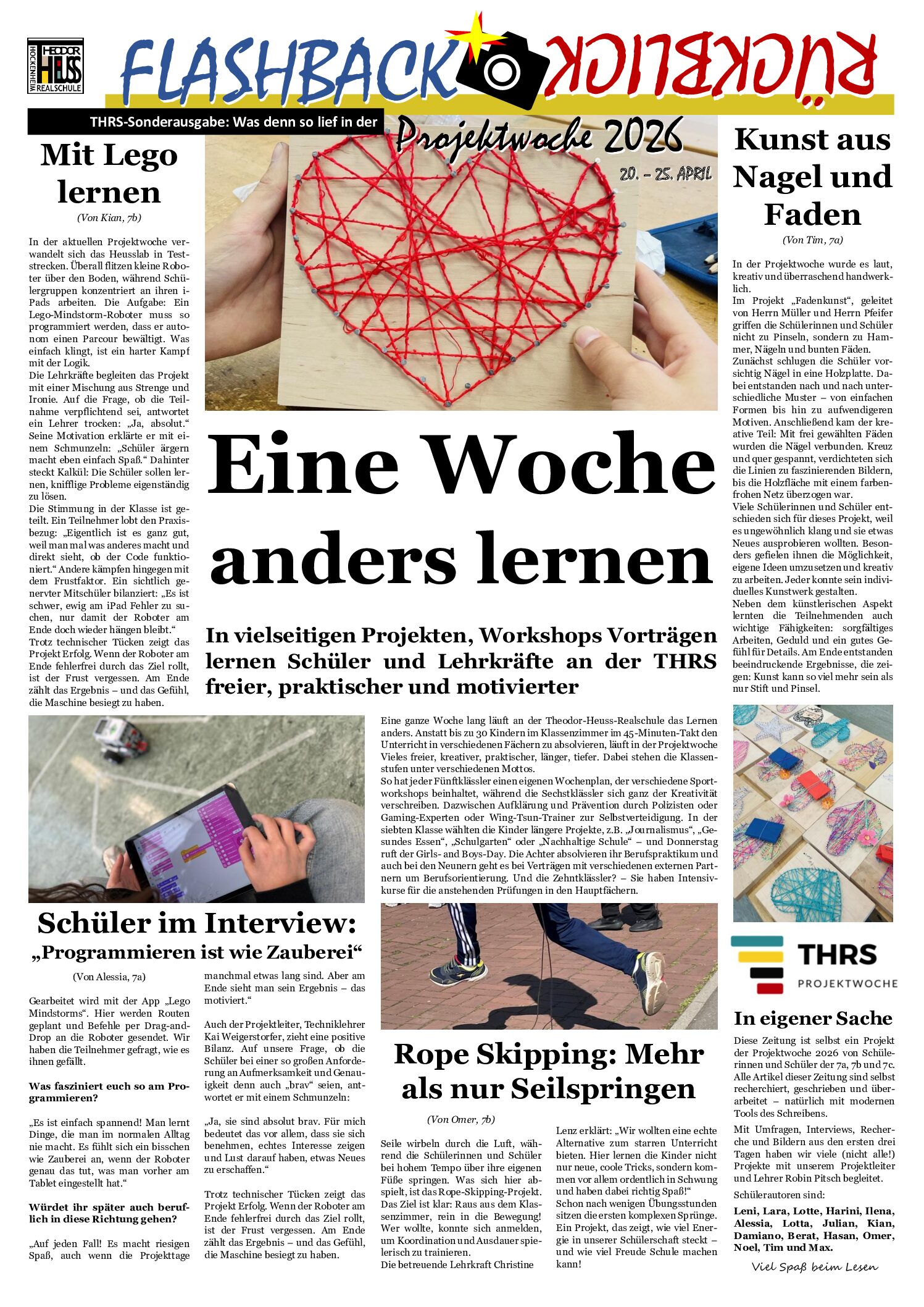 Flashback-Zeitung S-1